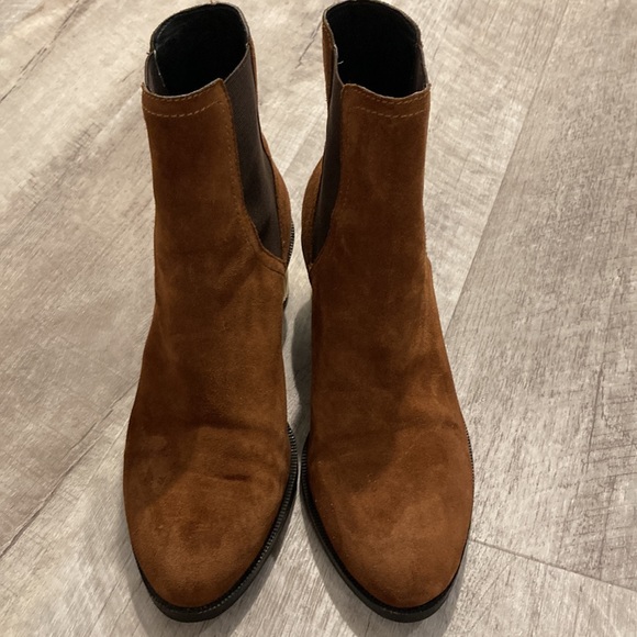 Rebecca Minkoff Saddle Suede Bootie RJ - Picture 2 of 10